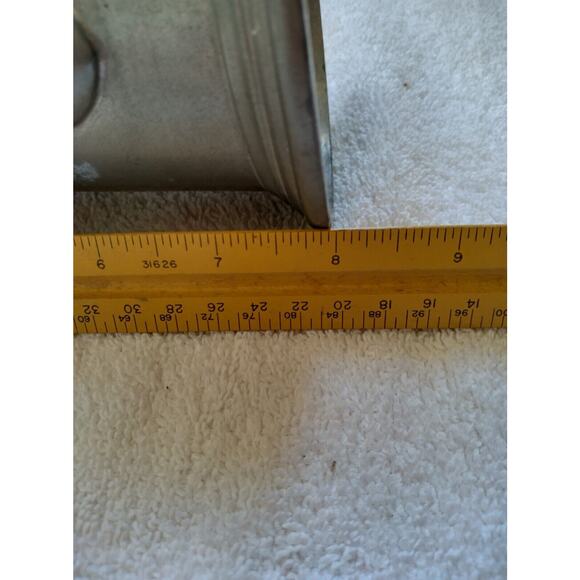 Reed & Barton pewter coffee pot #1824 8 1/4" nice patina - Picture 7 of 9